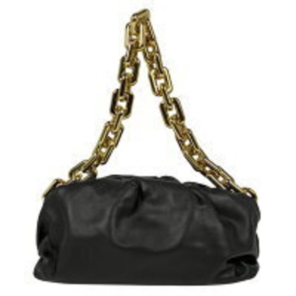 Bottega Veneta The Chain Shoulder Bag 2way Leather Black - Picture 3 of 9